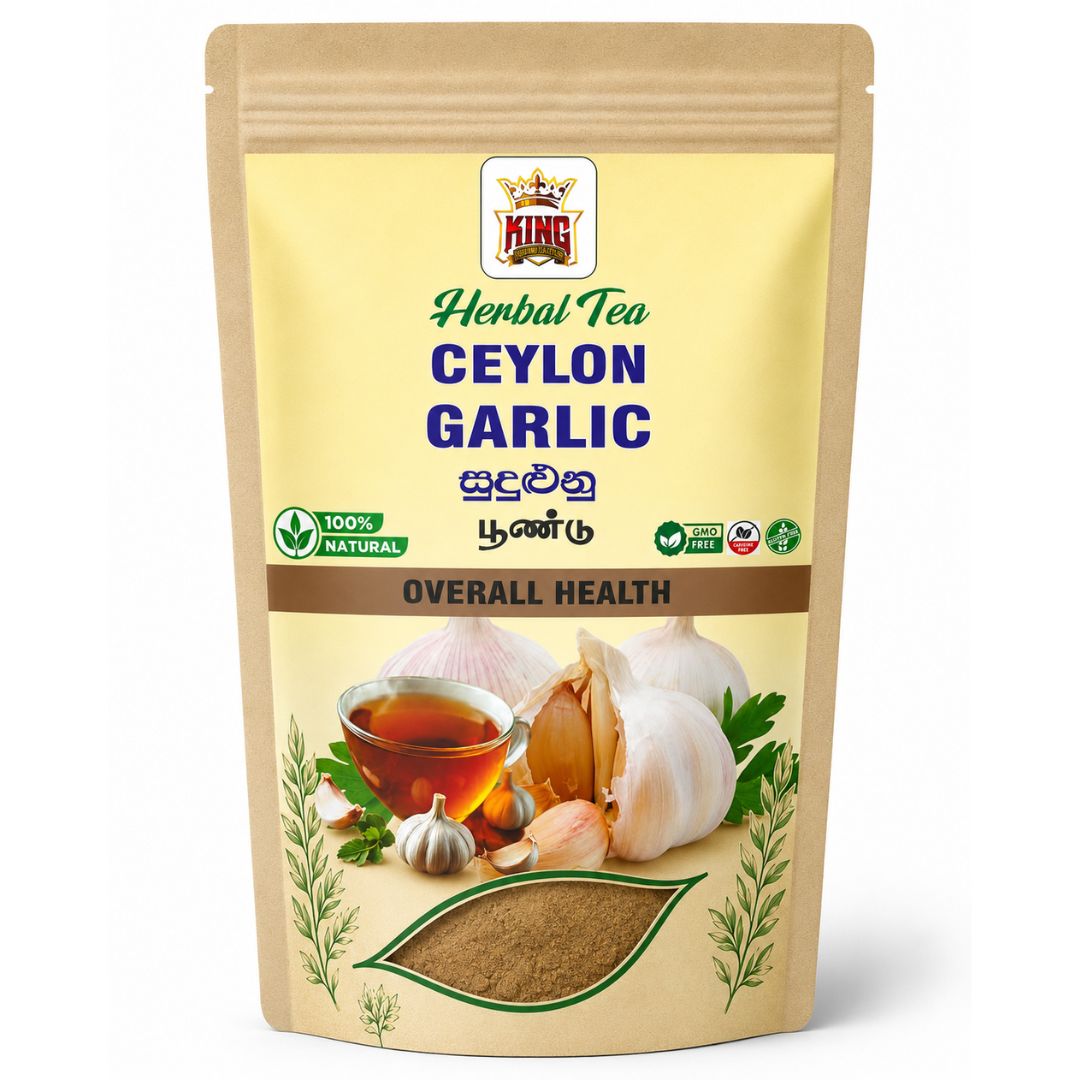5 Ceylon Garlic Herbal Tea – Sudulunu - Image 1